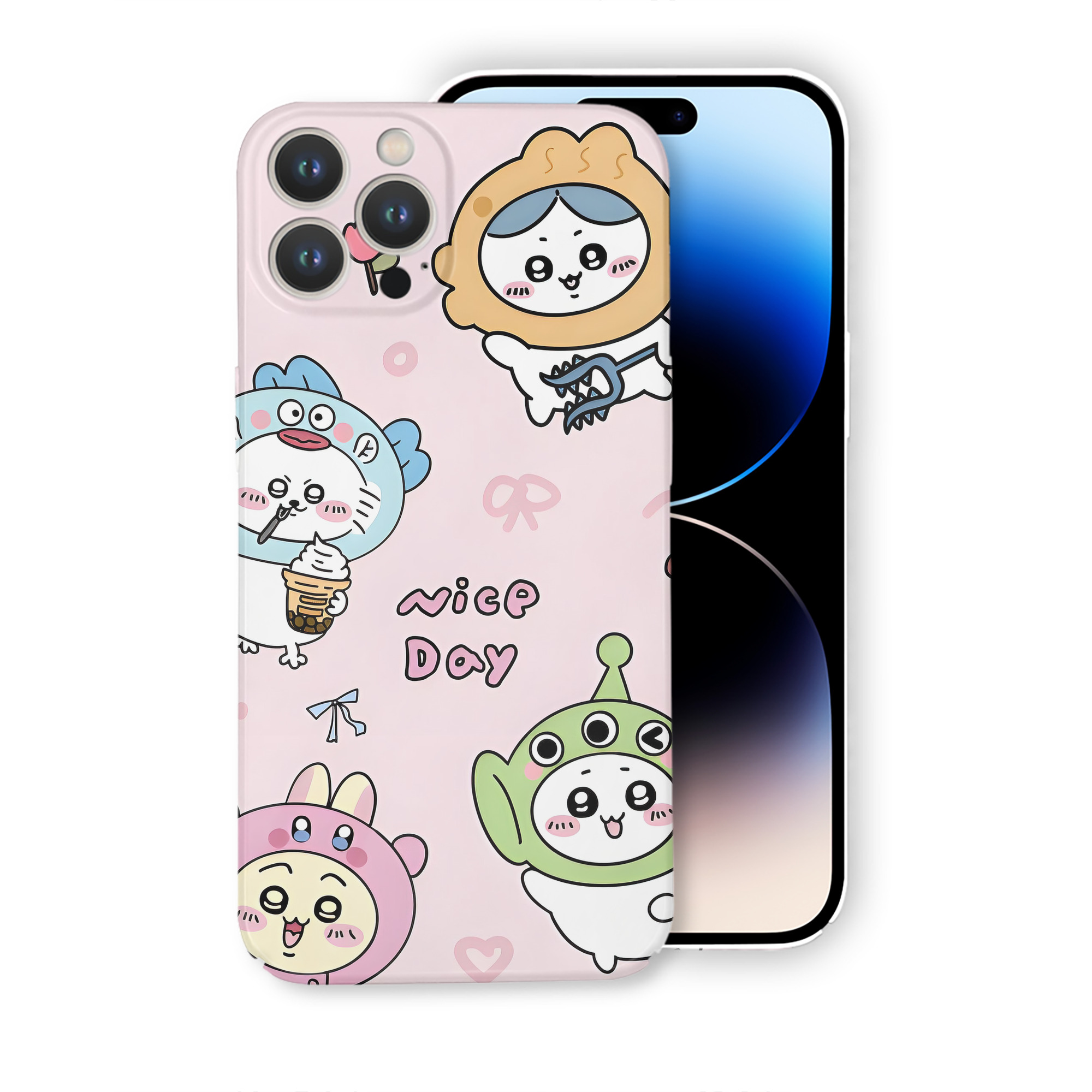 （画像用） ちいかわ Chii-kawa 【iPhone 14シリーズ対応】ハードケース